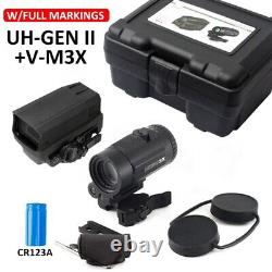 UH1-1 Gen II Holographic Red Dot Sight Hunting Rifle Scope withFull Markings
