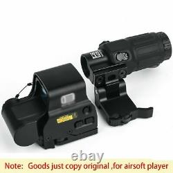 USA 558+G33 Magnifier Scope Holographic Red Dot Sight withQD mount AIRSOFT