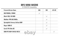 UTG OP3 RMSc 3MOA Mini Micro Red Dot Waterproof LIFETIME WARRANTY