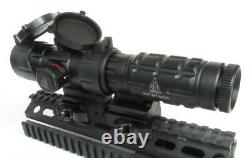 UTG Red Dot Scope with 3x Flip to Side Magnifier Combo Leapers Reflex sight