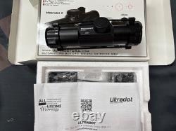 Ultradot 6 Matchdot 30mm Red Dot 30MM Tube Black Excellent Condition