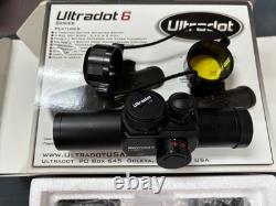 Ultradot 6 Matchdot 30mm Red Dot 30MM Tube Black Excellent Condition