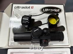 Ultradot 6 Matchdot 30mm Red Dot 30MM Tube Black Excellent Condition