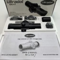 Ultradot Gen 1 Red Dot Sight 4 MOA 30mm Mfg. Japan The Choice of NRA Champions