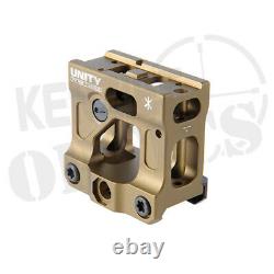 Unity Tactical Fast Micro Red Dot Mount FDE Flat Dark Earth FST-MICF