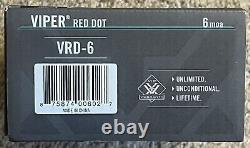 Used Vortex Optics Viper 6 MOA Red Dot Sight VRD-6