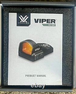 Used Vortex Optics Viper 6 MOA Red Dot Sight VRD-6