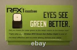 VIRIDIAN Green Dot Optic RFX1 3moa Bodyguard 2.0 S&W 380 ACP Auto Smith & Wesson