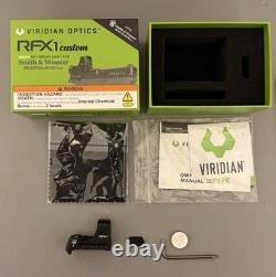 VIRIDIAN Green Dot Optic RFX1 3moa Bodyguard 2.0 S&W 380 ACP Auto Smith & Wesson