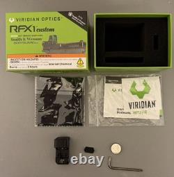 VIRIDIAN Green Dot Optic RFX1 3moa Bodyguard 2.0 S&W 380 ACP Auto Smith & Wesson