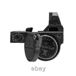 VISM FlipDot Pro Red Dot Reflex Sight Fits GLOCK MOS G17 G19 G22 G23 G43X Pistol