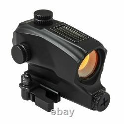 VISM SPD Rifle Solar Reflex Red Dot Optic Sight 1x30 With Quick Release