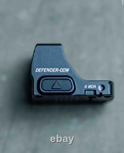 VORTEX Defender-CCW 6 MOA Red Dot Sight (DFCCW-MRD6)