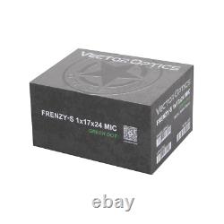 Vector Optics Frenzy Green Dot Pistol Sight Waterproof 1X17X24 SCRD-G43 MIC