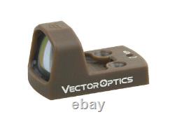 Vector Optics Frenzy Polymer Red Dot Pistol Sight 1X16X22 SCRD-56 AUT FDE
