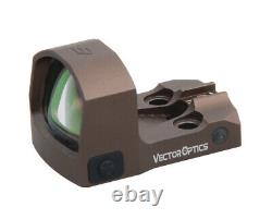 Vector Optics Frenzy Red Dot Pistol Sight FDE Waterproof 1X17X24 SCRD-F43 MIC