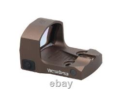Vector Optics Frenzy Red Dot Pistol Sight FDE Waterproof 1X17X24 SCRD-F43 MIC