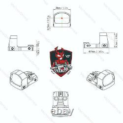 Vector Optics Frenzy Red Dot Pistol Sight FDE Waterproof 1X17X24 SCRD-F43 MIC