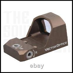 Vector Optics Frenzy Red Dot Pistol Sight For Glock Mos 17 19 45 Docter Noblex