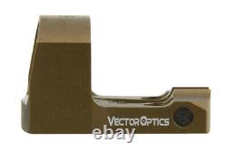 Vector Optics Frenzy Red Dot Pistol Sight Waterproof 1X17X24 SCRD-53 AUT FDE