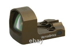 Vector Optics Frenzy Red Dot Pistol Sight Waterproof 1X17X24 SCRD-53 AUT FDE