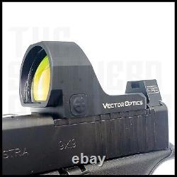 Vector Optics Frenzy Red Dot Pistol Sight Waterproof 1x22x26 Auto Adjust Scrd-37