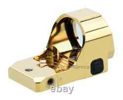 Vector Optics Frenzy Red Dot Pistol Sight Waterproof Golden 1X22X26 SCRD-57 AUT