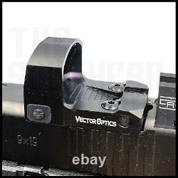 Vector Optics Frenzy S Micro Red Dot Sight For Glock 43x Mos 48 Mos Auto Adjust