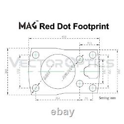 Vector Optics Frenzy-S Red Dot Sight with Night Vision 1X17X24 3 MOA Dot SCRD-43