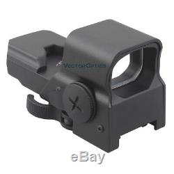 Vector Optics Omega 8 Reticle Red Green Dot Sight QD Mount Solar Power Diamond