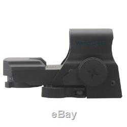 Vector Optics Omega 8 Reticle Red Green Dot Sight QD Mount Solar Power Diamond