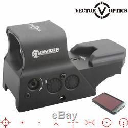Vector Optics Omega Tactical 8 Reticle Red/Green Dot Sight with QD Mount EO Tech