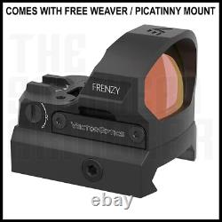 Vector Optics SHAKE AWAKE Red Dot w BIG WINDOW RMSc footprint SIDE LOAD BATTERY