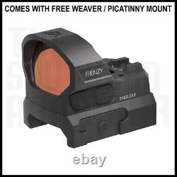 Vector Optics Shake Awake Red Dot Big Window Rmsc Footprint Side Load Battery