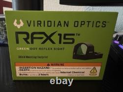 Viridian Optics RFX15 Green Dot Reflex Sight
