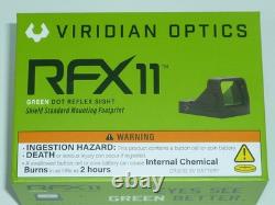 Viridian RFX 11 green dot sight New Free Shipping