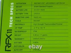 Viridian RFX 11 green dot sight New Free Shipping
