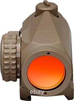 Vortex Crossfire 1x Reflex Red Dot Sight, 2 MOA Red, Tan, CF-RD2-T