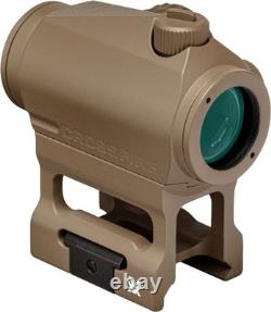 Vortex Crossfire 1x Reflex Red Dot Sight, 2 MOA Red, Tan, CF-RD2-T