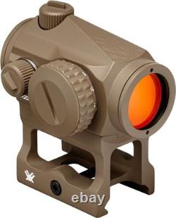 Vortex Crossfire 1x Reflex Red Dot Sight, 2 MOA Red, Tan, CF-RD2-T