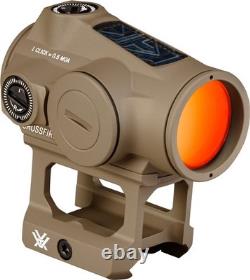 Vortex Crossfire II Solar 2 MOA Red Dot Sight Tan (CF2-RD2-SLR-T)