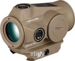 Vortex Crossfire II Solar 2 MOA Red Dot Sight Tan (CF2-RD2-SLR-T)