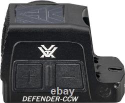 Vortex Defender-CCW Enclosed Solar Micro Red Dot (DFCCW-MRD3-E)