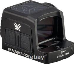 Vortex Defender-CCW Enclosed Solar Micro Red Dot (DFCCW-MRD3-E)