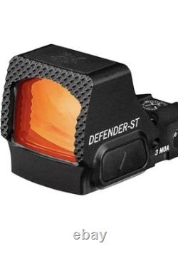 Vortex Defender ST 3 MOA Red Dot Sight DFST-MRD3 with Shake Awake Auto Shutoff NEW