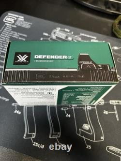 Vortex Defender ST 3 MOA Red Dot Sight DFST-MRD3 with Shake Awake Auto Shutoff NEW
