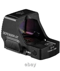 Vortex Defender ST 3 MOA Red Dot Sight DFST-MRD3 with Shake Awake Auto Shutoff NEW