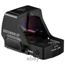 Vortex Defender-ST 3 MOA Red Dot Sight Shake Awake Auto Shutoff DFST-MRD3