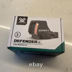 Vortex Defender-XL 5 MOA Bright Red Dot Sight for Handgun Rifle Picatinny Mount