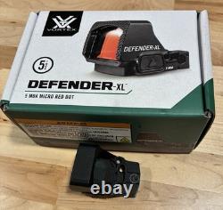 Vortex Defender XL 5 MOA Micro Red Dot Sight Black (DFXL-MRD5)